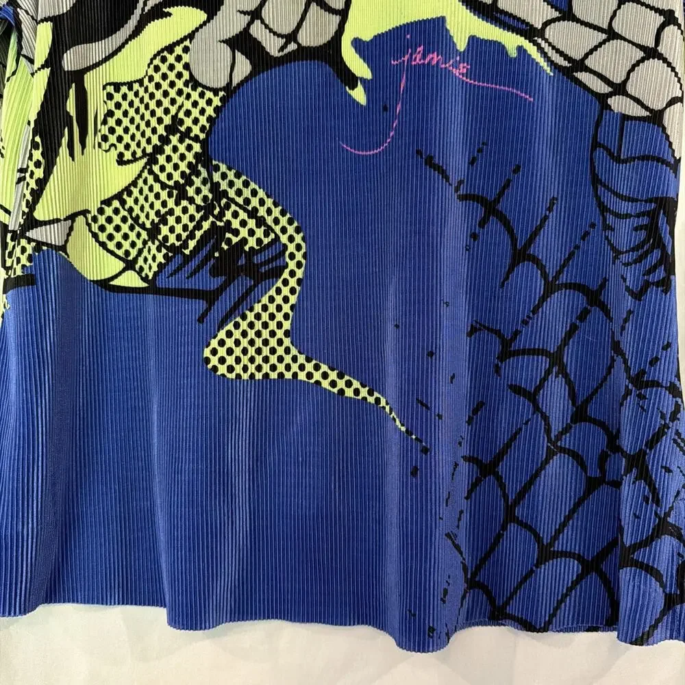 JAMIE SADOCK Golf Polo Performance Shirt Women’s XL Blue Athleisure 1/4 Zip NEW - Picture 5 of 16